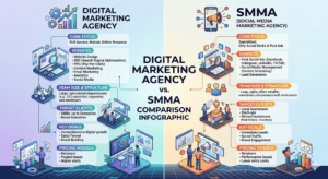 Digital Marketing Agency vs SMMA: Key Differences Explained